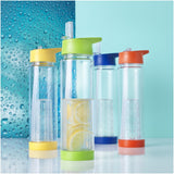 Borraccia con infusore Tutti Frutti da 740 ml in Tritan™ personalizzato con logo - Pubblienne
