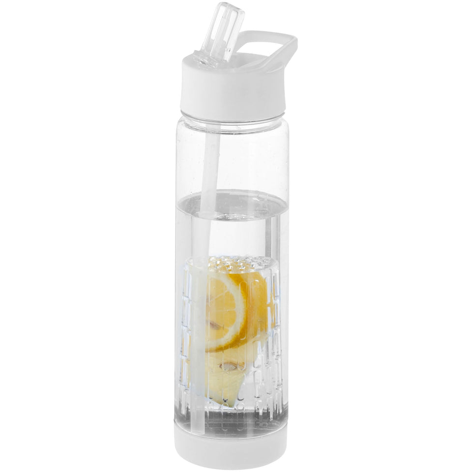 Borraccia con infusore Tutti Frutti da 740 ml in Tritan™ personalizzato con logo - Pubblienne