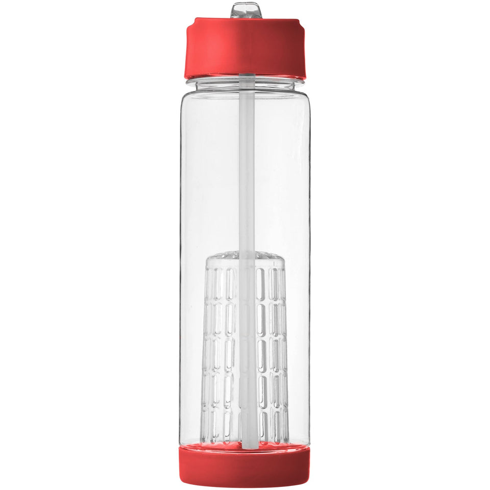 Borraccia con infusore Tutti Frutti da 740 ml in Tritan™ personalizzato con logo - Pubblienne