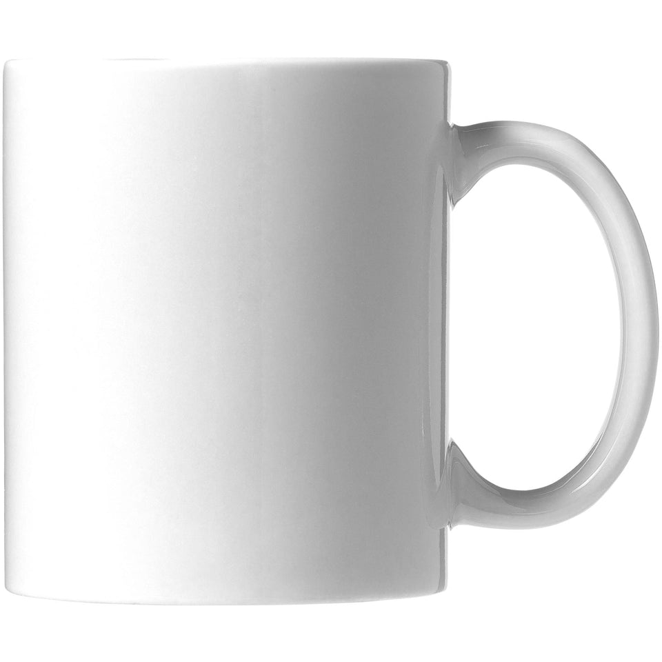 Tazza in ceramica Bahia da 330 ml personalizzato con logo - Pubblienne