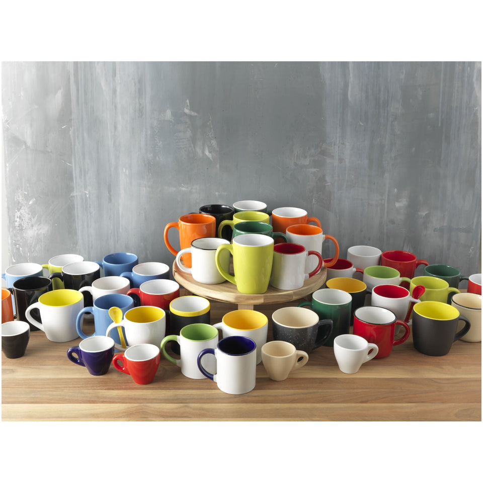 Tazza in ceramica Bahia da 330 ml personalizzato con logo - Pubblienne