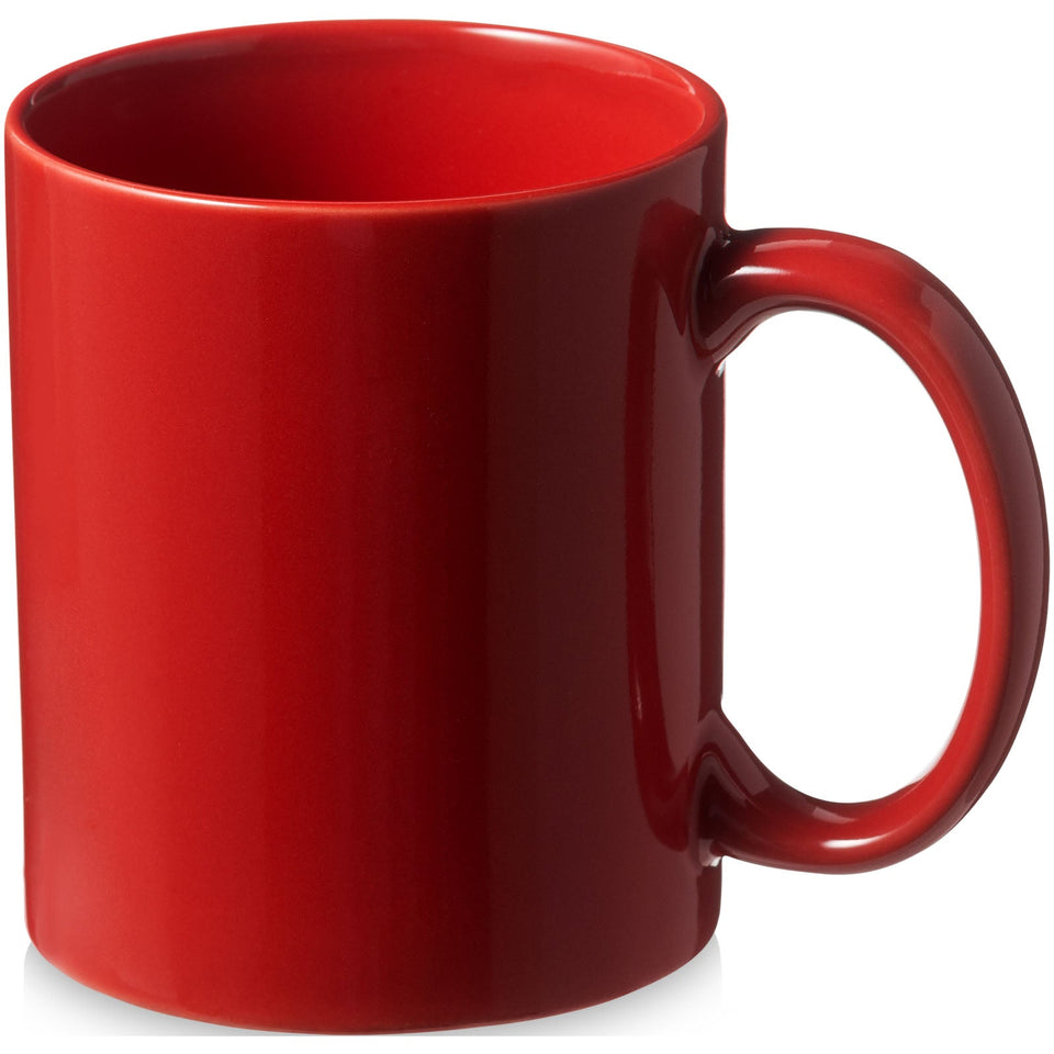 Tazza in ceramica Santos da 330 ml personalizzato con logo - Pubblienne
