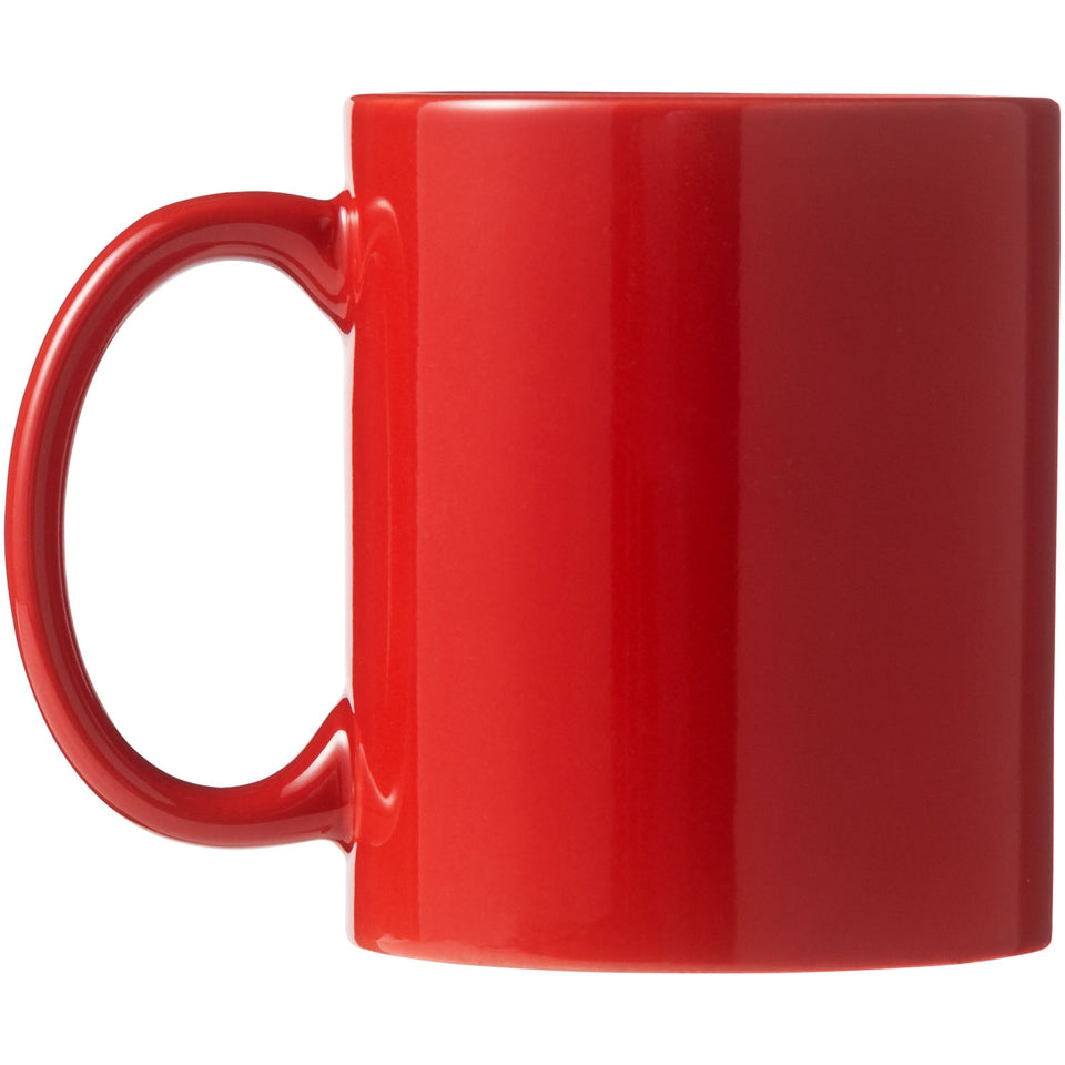 Tazza in ceramica Santos da 330 ml personalizzato con logo - Pubblienne