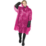 Poncho impermeabile monouso Ziva con custodia personalizzato con logo - Pubblienne