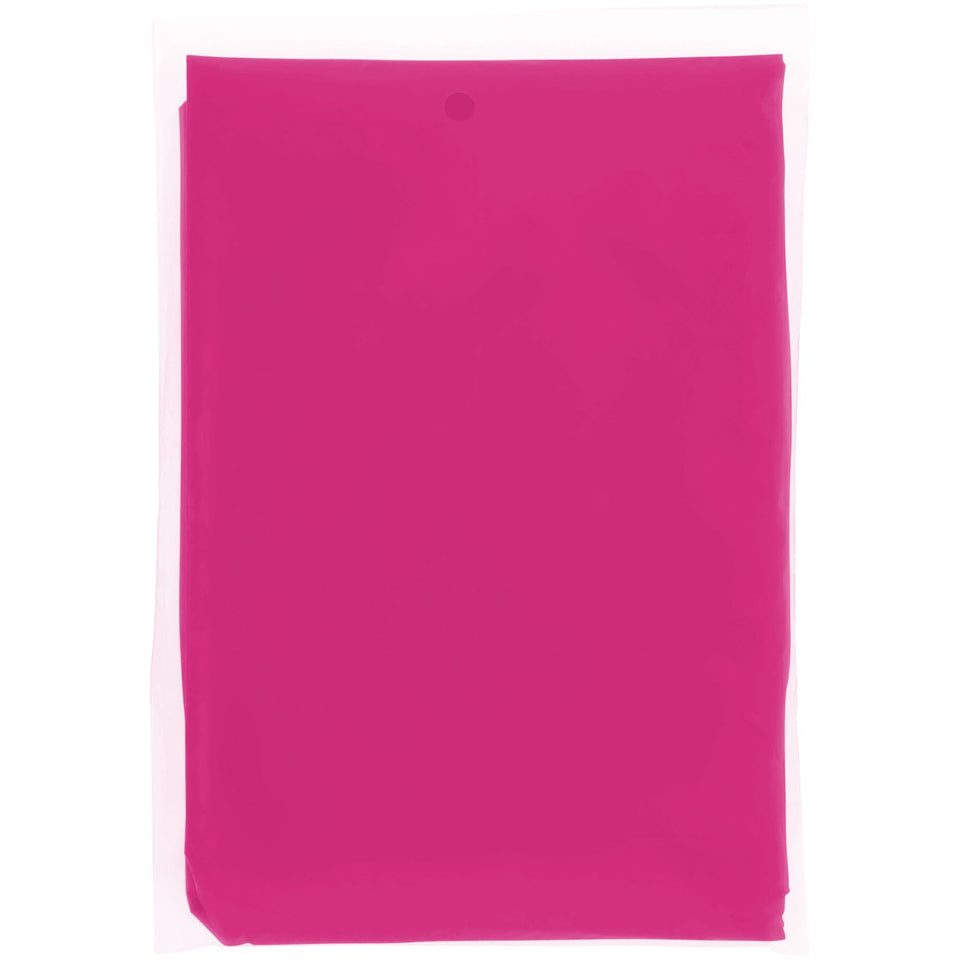 Poncho impermeabile monouso Ziva con custodia personalizzato con logo - Pubblienne