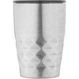 Bicchiere termico con isolamento sottovuoto Geo da 350 ml personalizzato con logo - Pubblienne