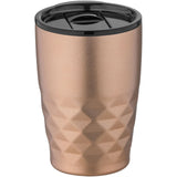 Bicchiere termico con isolamento sottovuoto Geo da 350 ml personalizzato con logo - Pubblienne
