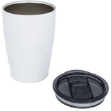 Bicchiere termico con isolamento sottovuoto Geo da 350 ml personalizzato con logo - Pubblienne