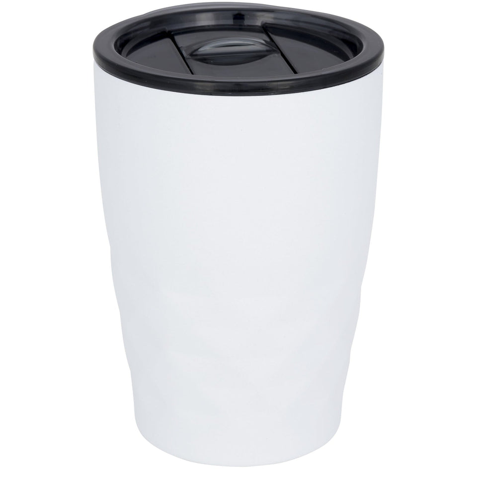 Bicchiere termico con isolamento sottovuoto Geo da 350 ml personalizzato con logo - Pubblienne