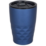 Bicchiere termico con isolamento sottovuoto Geo da 350 ml personalizzato con logo - Pubblienne