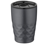 Bicchiere termico con isolamento sottovuoto Geo da 350 ml personalizzato con logo - Pubblienne