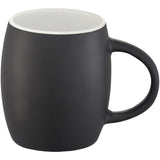 Tazza in ceramica Heart con coperchio in legno da 400 ml personalizzato con logo - Pubblienne
