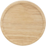 Tazza in ceramica Heart con coperchio in legno da 400 ml personalizzato con logo - Pubblienne