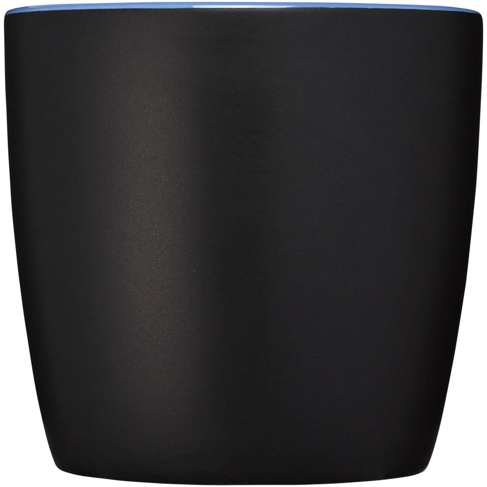 Tazza in ceramica Riviera da 340 ml personalizzato con logo - Pubblienne