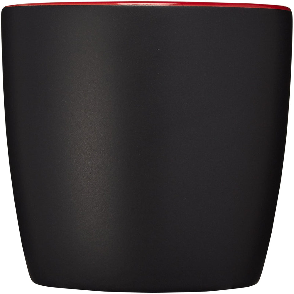 Tazza in ceramica Riviera da 340 ml personalizzato con logo - Pubblienne