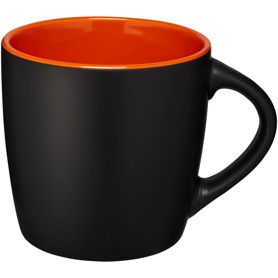 Tazza in ceramica Riviera da 340 ml personalizzato con logo - Pubblienne