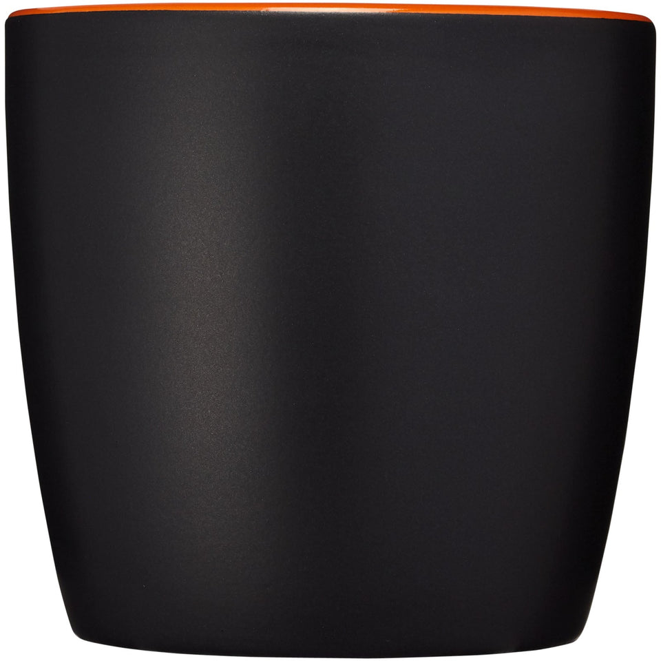 Tazza in ceramica Riviera da 340 ml personalizzato con logo - Pubblienne