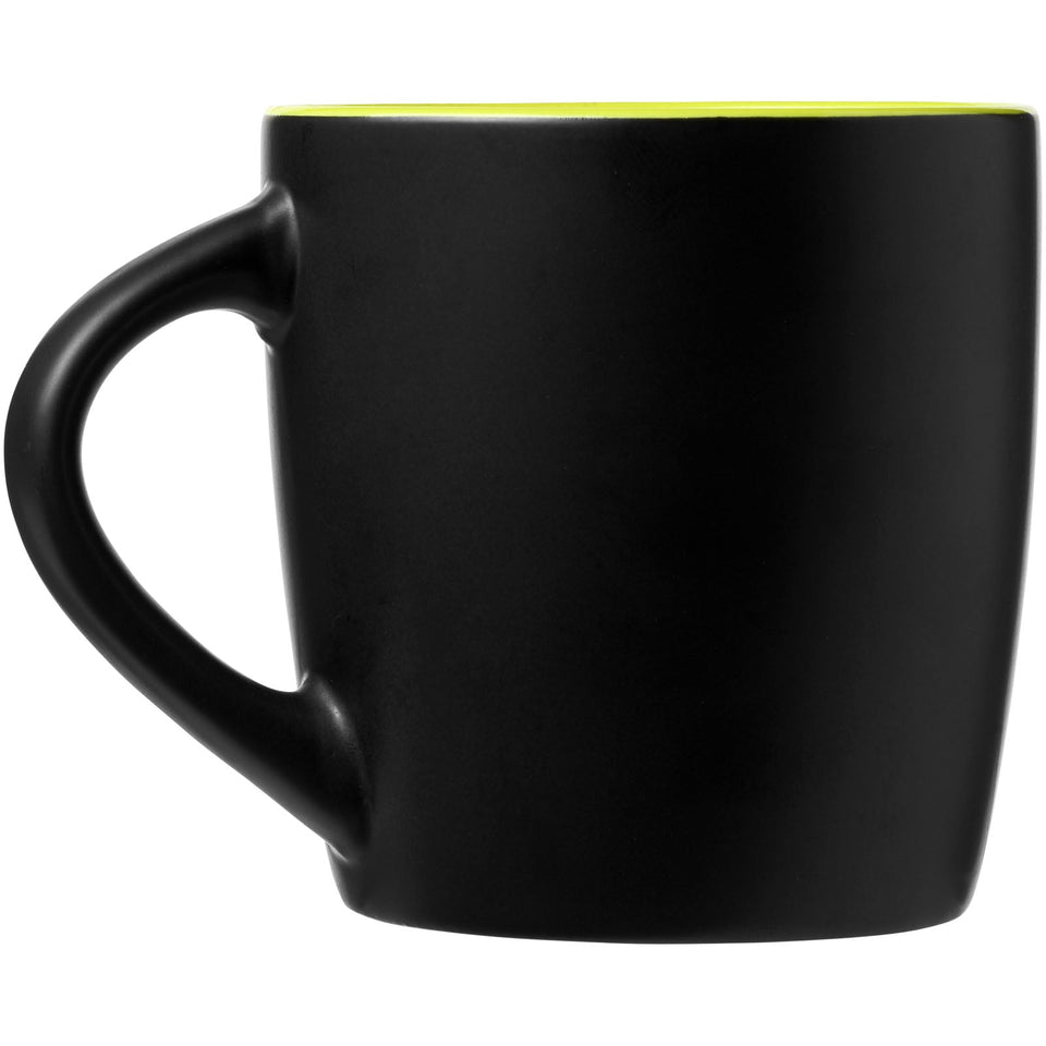 Tazza in ceramica Riviera da 340 ml personalizzato con logo - Pubblienne