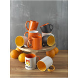 Tazza in ceramica Riviera da 340 ml personalizzato con logo - Pubblienne