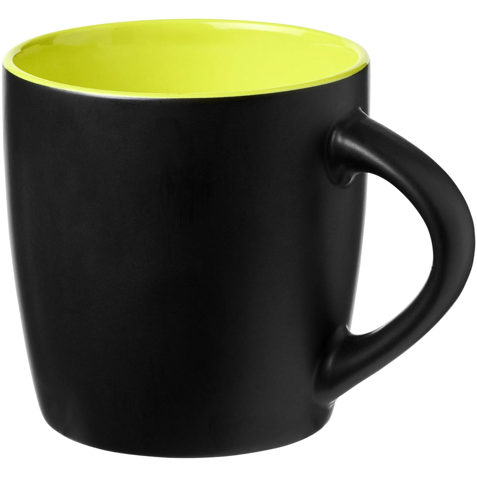 Tazza in ceramica Riviera da 340 ml personalizzato con logo - Pubblienne