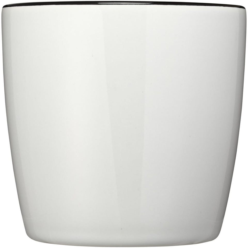 Tazza in ceramica Aztec da 340 ml personalizzato con logo - Pubblienne