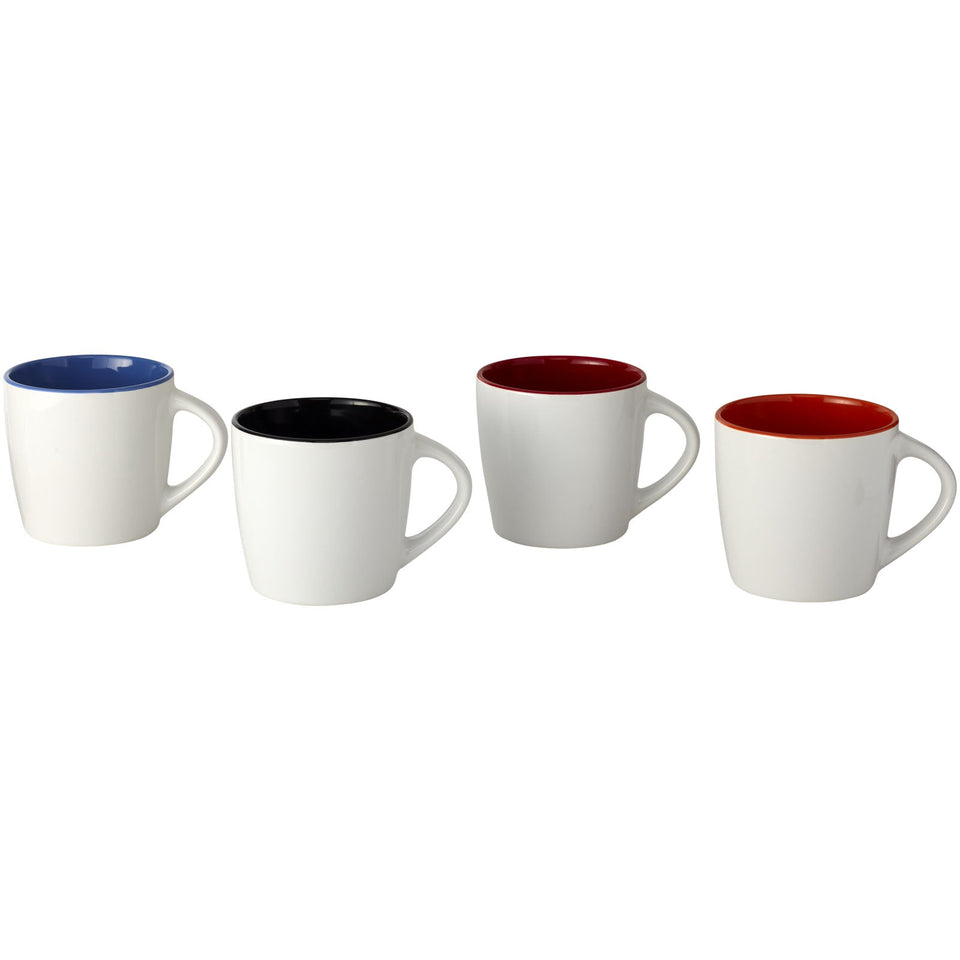 Tazza in ceramica Aztec da 340 ml personalizzato con logo - Pubblienne