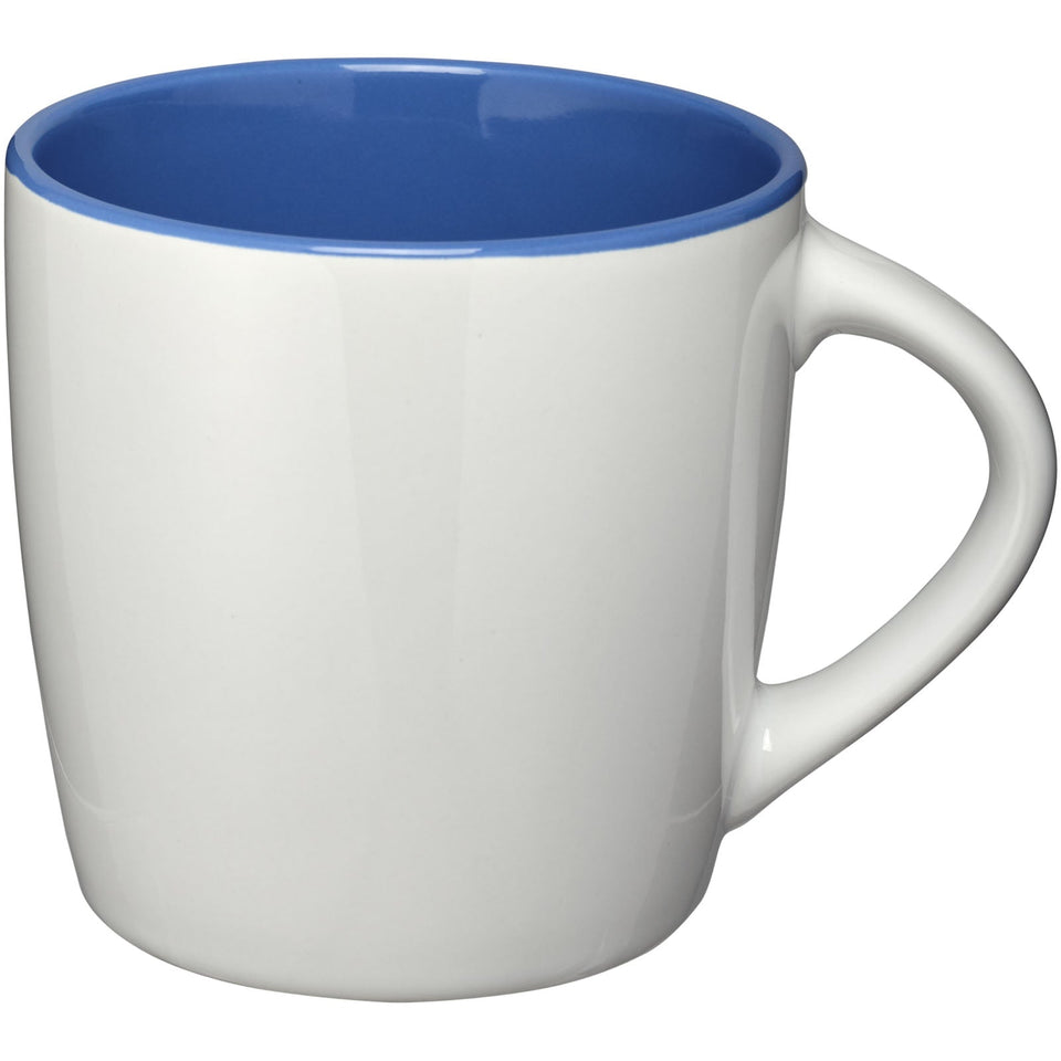 Tazza in ceramica Aztec da 340 ml personalizzato con logo - Pubblienne