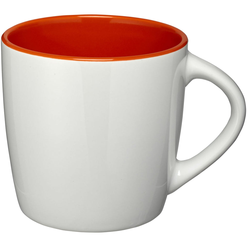 Tazza in ceramica Aztec da 340 ml personalizzato con logo - Pubblienne