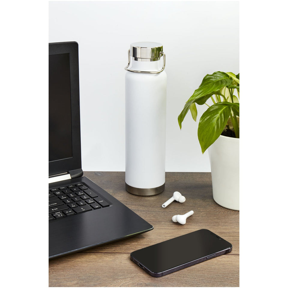 Bottiglia Thor con isolamento sottovuoto in rame da 650 ml personalizzato con logo - Pubblienne