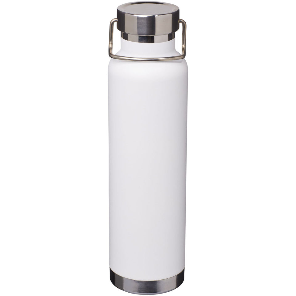 Bottiglia Thor con isolamento sottovuoto in rame da 650 ml personalizzato con logo - Pubblienne