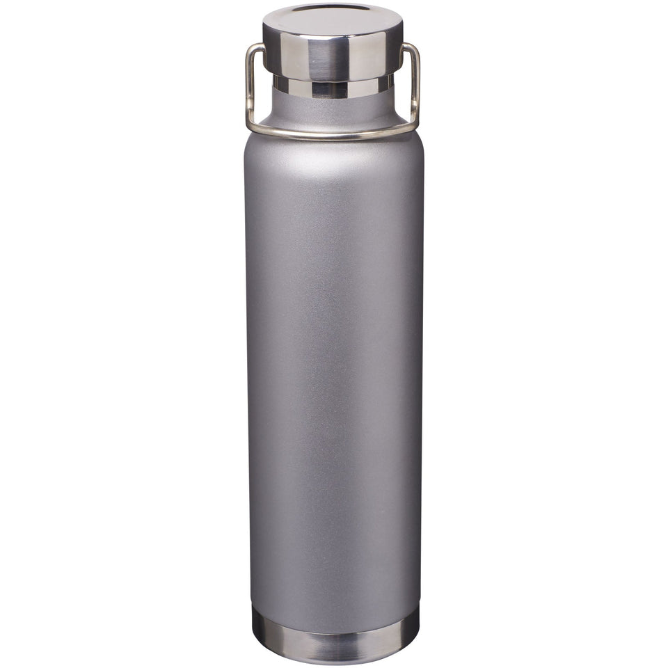 Bottiglia Thor con isolamento sottovuoto in rame da 650 ml personalizzato con logo - Pubblienne