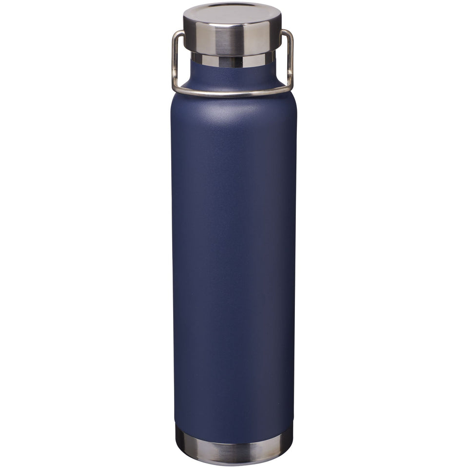 Bottiglia Thor con isolamento sottovuoto in rame da 650 ml personalizzato con logo - Pubblienne