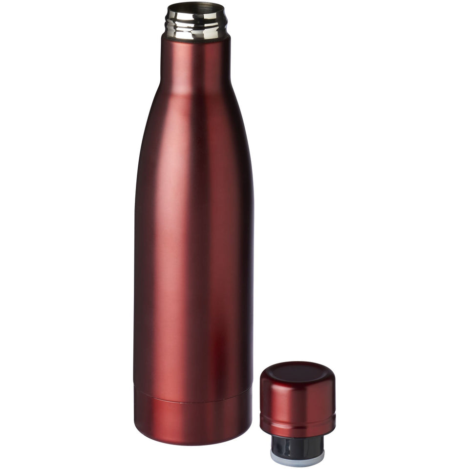 Borraccia termica con isolamento sottovuoto in rame da 500 ml Vasa personalizzato con logo - Pubblienne
