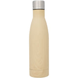 Borraccia termica con isolamento sottovuoto in rame effetto legno da 500 ml Vasa personalizzato con logo - Pubblienne