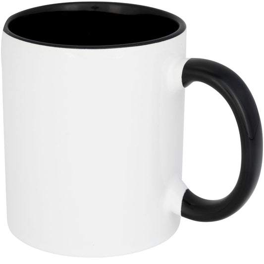 Tazza Pix in ceramica colorata per sublimazione da 330 ml personalizzato con logo - Pubblienne