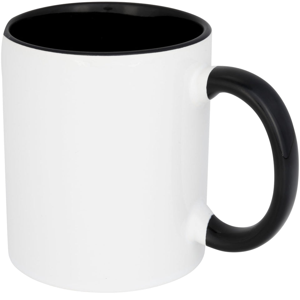 Tazza Pix in ceramica colorata per sublimazione da 330 ml personalizzato con logo - Pubblienne