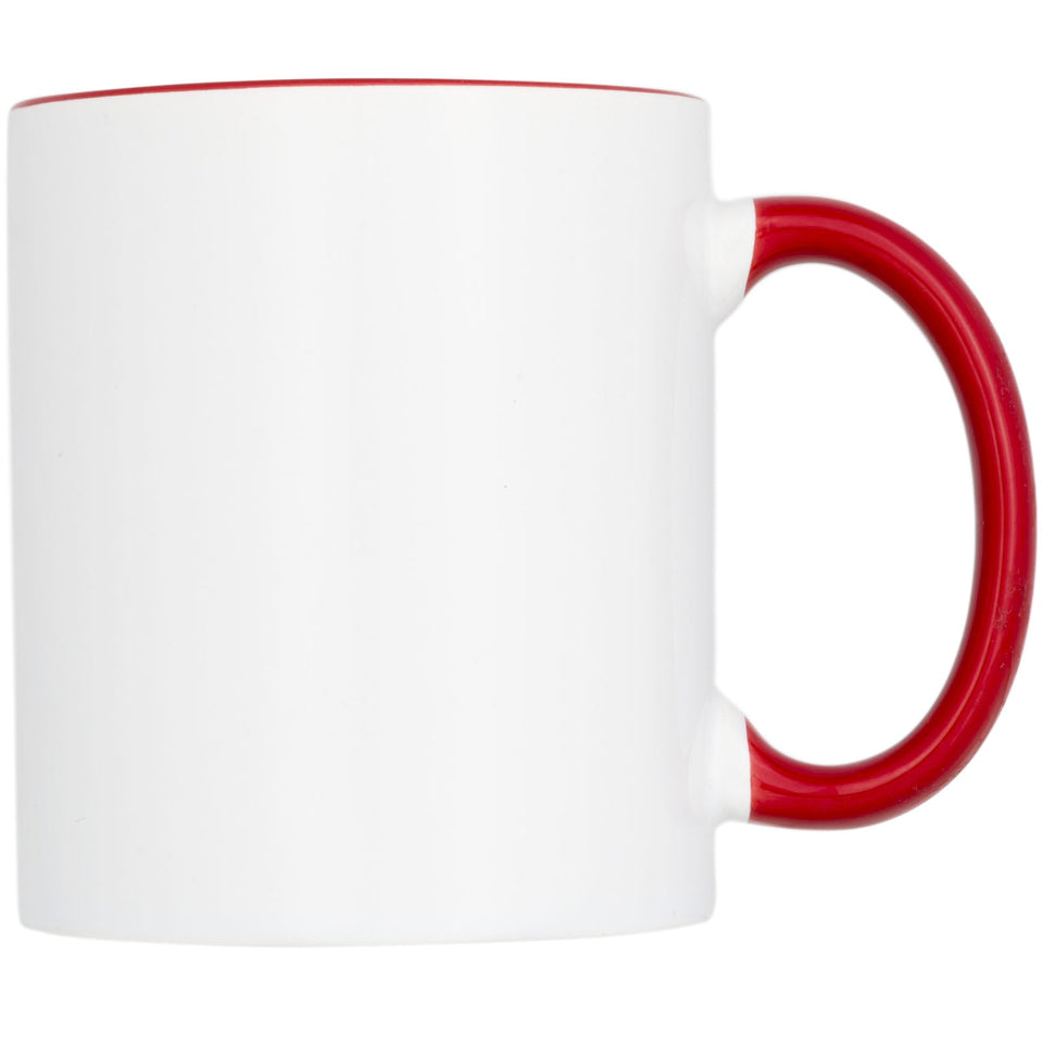 Tazza Pix in ceramica colorata per sublimazione da 330 ml personalizzato con logo - Pubblienne