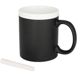 Tazza Chalk-write in ceramica da 330 ml personalizzato con logo - Pubblienne