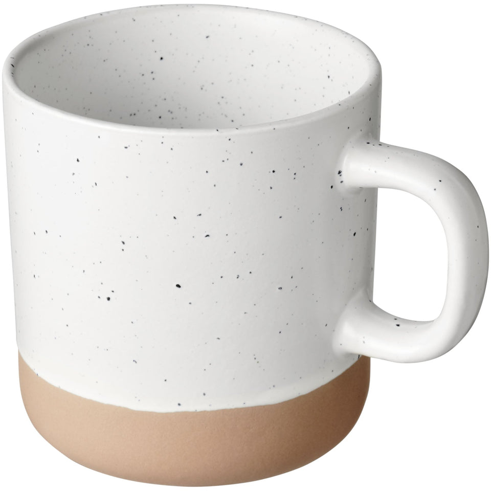 Tazza Pascal in ceramica da 360 ml personalizzato con logo - Pubblienne