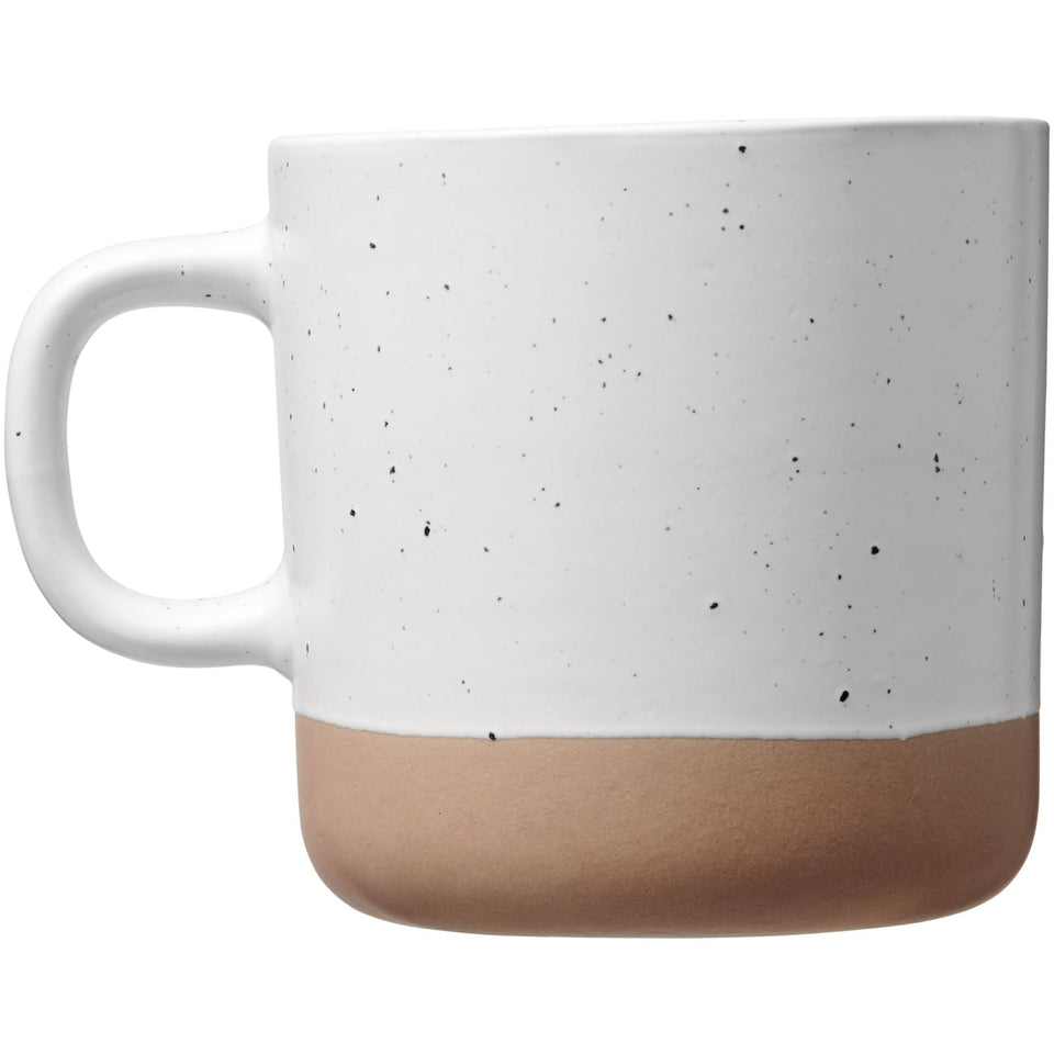 Tazza Pascal in ceramica da 360 ml personalizzato con logo - Pubblienne