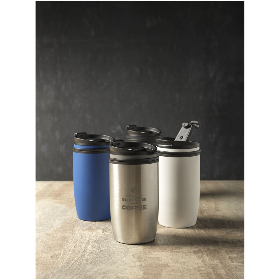 Bicchiere termico Lagom con isolamento sottovuoto in rame da 380 ml personalizzato con logo - Pubblienne