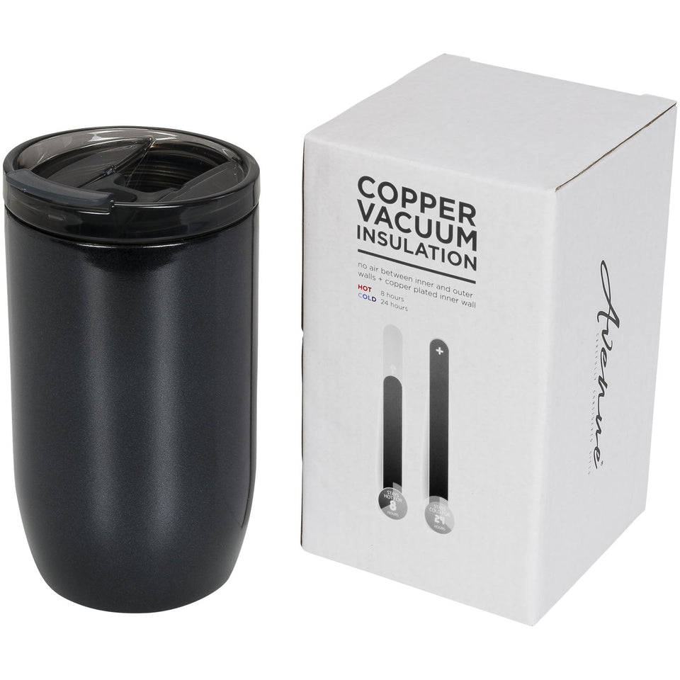 Bicchiere termico Lagom con isolamento sottovuoto in rame da 380 ml personalizzato con logo - Pubblienne
