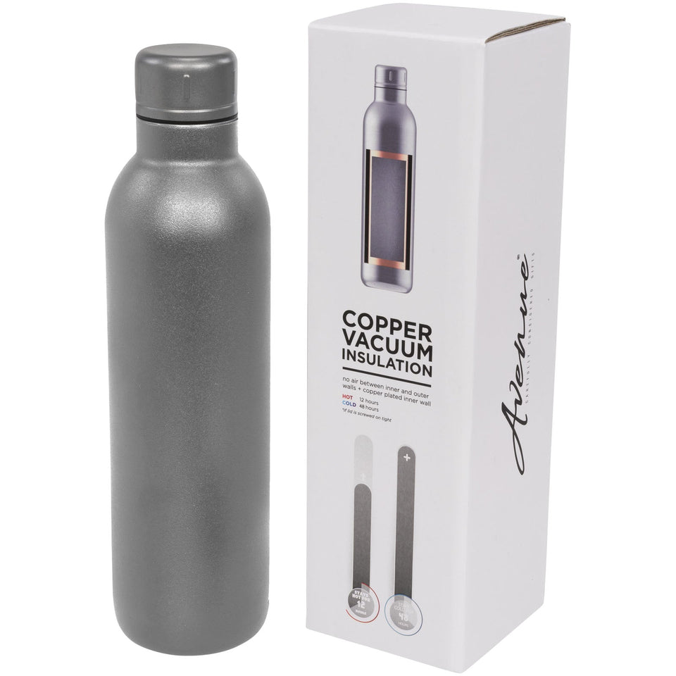Borraccia sportiva termica Odin con isolamento sottovuoto in rame da 510 ml personalizzato con logo - Pubblienne