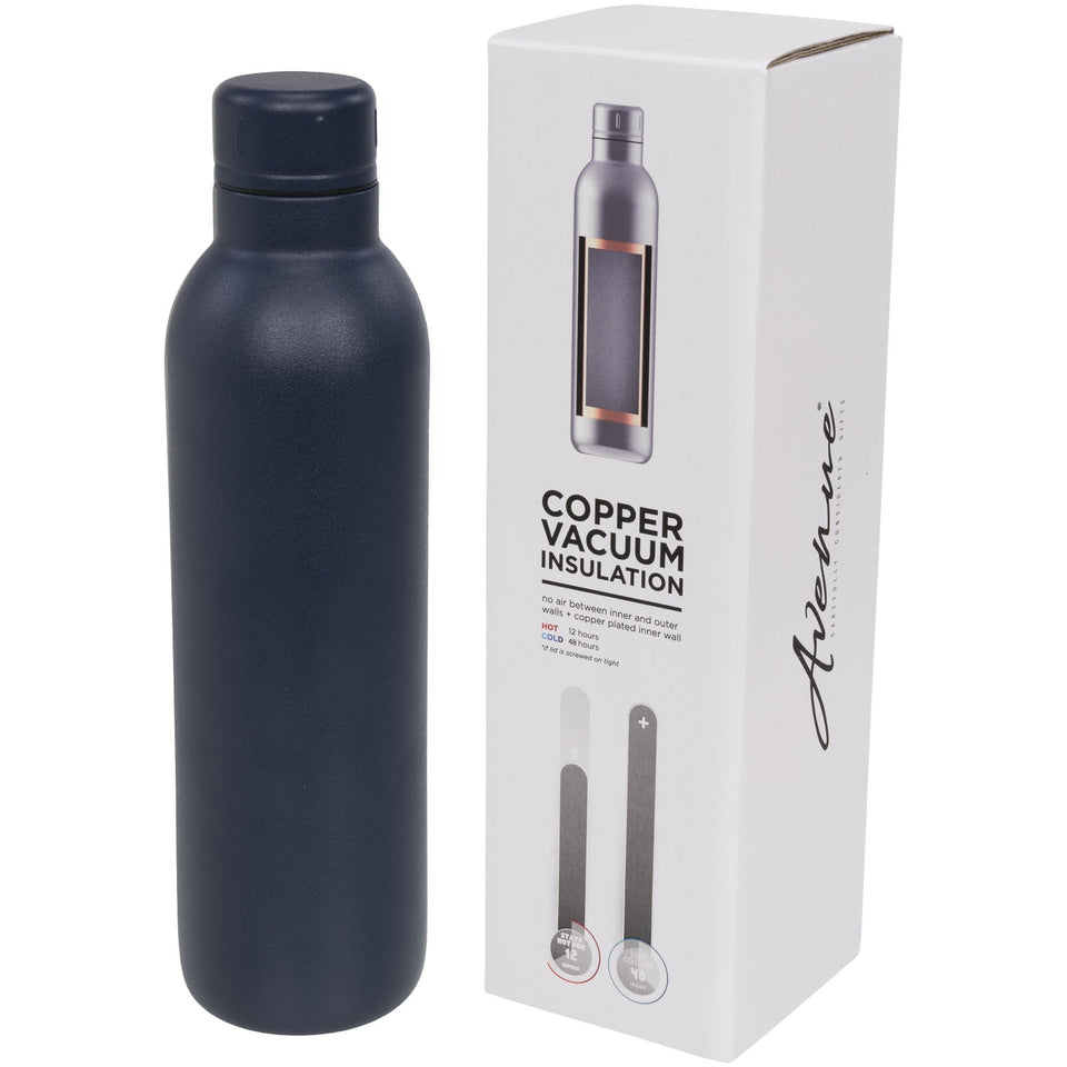 Borraccia sportiva termica Odin con isolamento sottovuoto in rame da 510 ml personalizzato con logo - Pubblienne