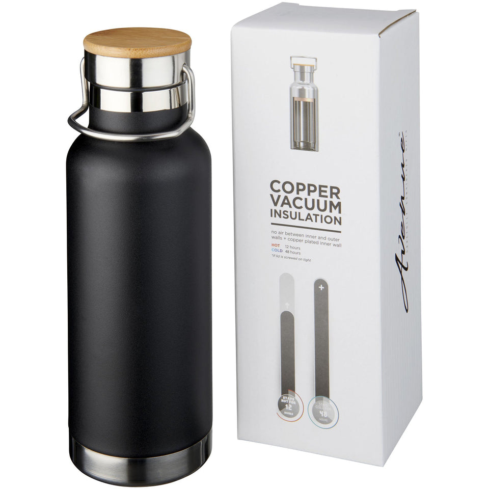 Borraccia sportiva Thor con isolamento sottovuoto in rame da 480 ml personalizzato con logo - Pubblienne