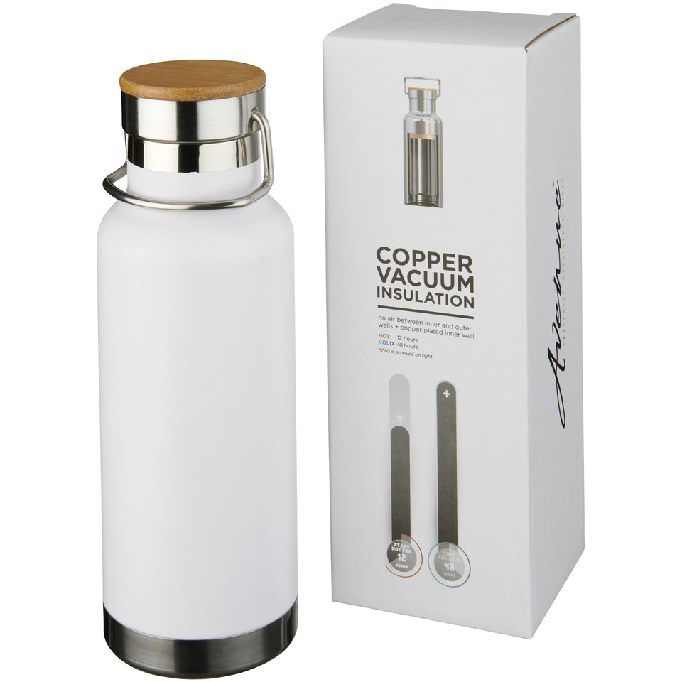 Borraccia sportiva Thor con isolamento sottovuoto in rame da 480 ml personalizzato con logo - Pubblienne