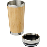 Bicchiere Bambus da 450 ml con esterno in bambù personalizzato con logo - Pubblienne