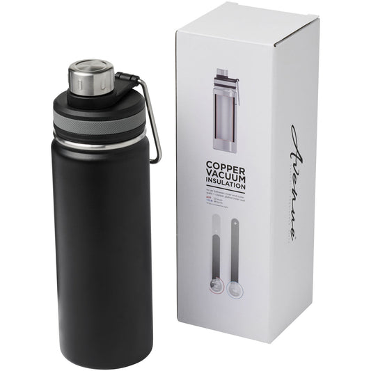 Borraccia sportiva Gessi con isolamento sottovuoto in rame da 590 ml personalizzato con logo - Pubblienne