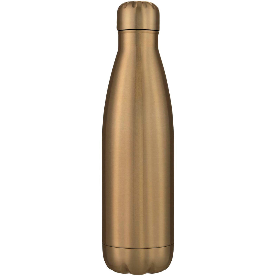 Borraccia termica in acciaio inossidabile con isolamento sottovuoto da 500 ml Cove personalizzato con logo - Pubblienne
