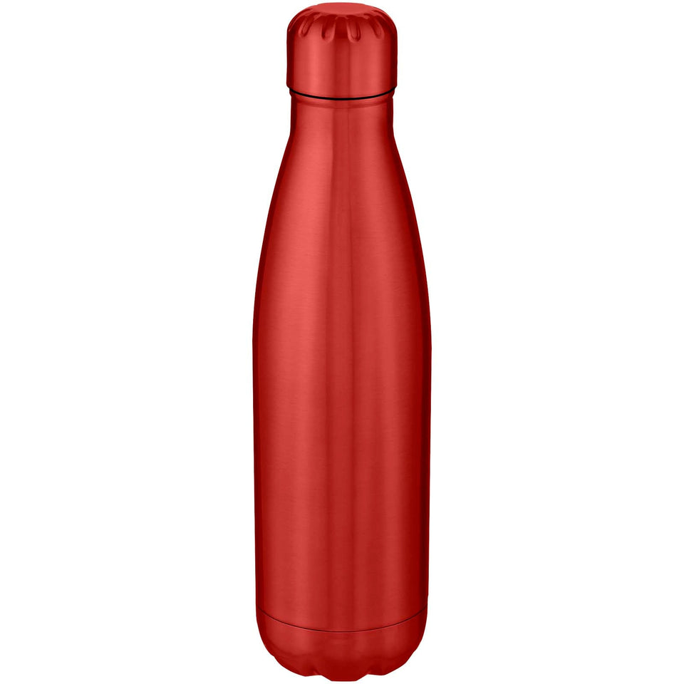 Borraccia termica in acciaio inossidabile con isolamento sottovuoto da 500 ml Cove personalizzato con logo - Pubblienne